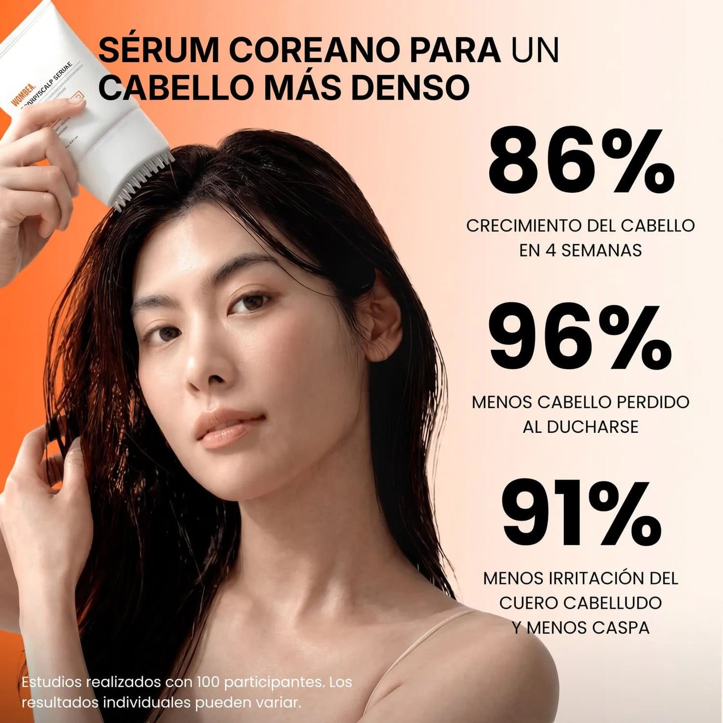El sérum n.º 1 de Corea para el crecimiento del cabello
