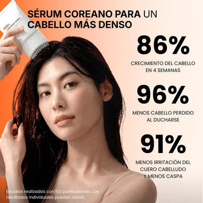 El sérum n.º 1 de Corea para el crecimiento del cabello